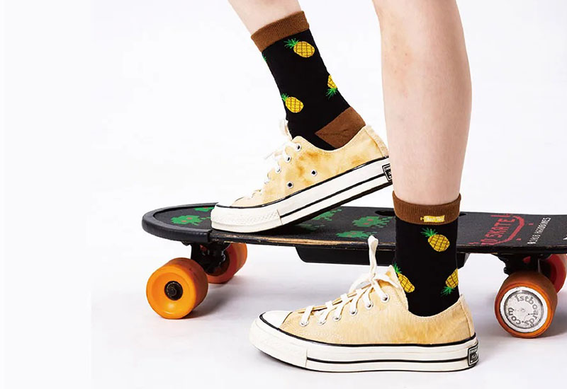 鳳梨 厚襪款(2種尺寸)